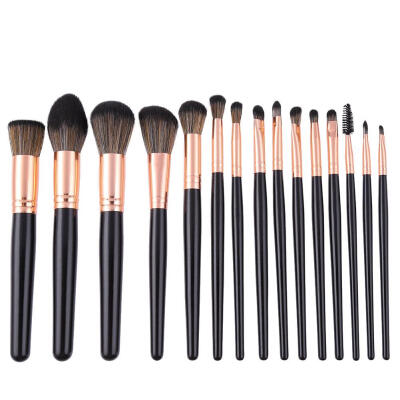 

15pcs Pro Multifunction Cosmetic Brushes Soft Blush Powder Eye Beauty Brush