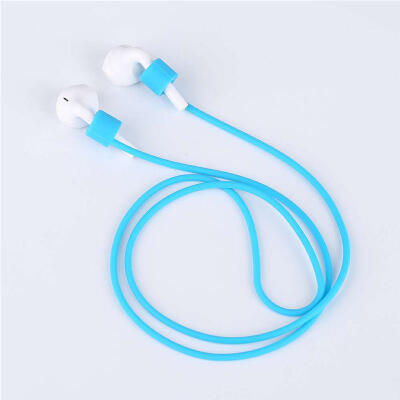 

Silicone Anti-Lost Strap Cable Neck Rope For Airpods Bluetooth Wireless Earphone