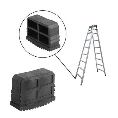 

2PcsPair Rubber Non Slip Replacement Step Ladder Feet Foot Mat Cushion Sole Black Ladder Rubber Grip Feet Home Ladder Feet