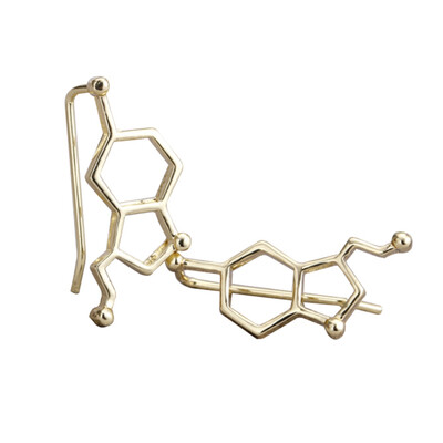 

Fashion New Year For Women Ear Geometry Molecule Earring Gift For Girls