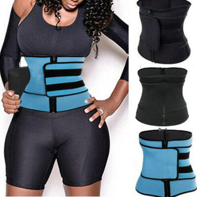 

Yoga Slim Waist Trimmer Trainer Belt Weight Loss Burn Fat Body Shaper Gym Girdle