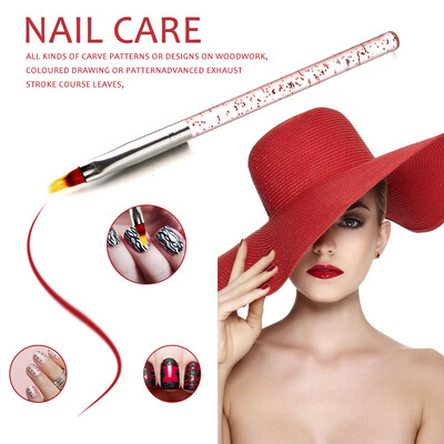 

〖Follure〗1pcs UV Gel Nail Art Brush Polish Painting Pen Kit For Salon Manicure DIY