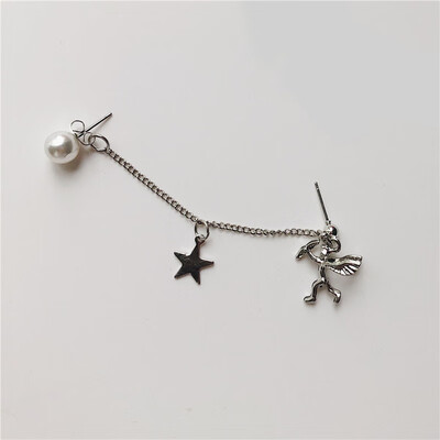 

2019 new brand design hand made ear bone clip star earrings generous minimalist temperament earrings gift for women single only
