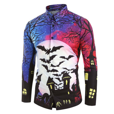 

Tailored Mens Autumn And Winter Shirts Casual Long Sleeve Beach Tops Loose Casual Blouse