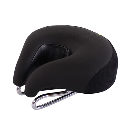 

Bicycle Saddle Split-Nose Elastic Reflective Front Seat Mat Pad Cushion Saddle Cushion Pad Seat Reflective Warning Safety