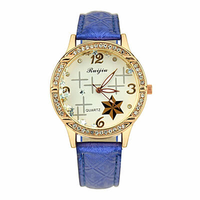 

Disc Cute Style Symbol Star Pattern Roman Numerals Ladies Watch Nice Orologio Donna Womens Watches Reloj De Mujer Clock