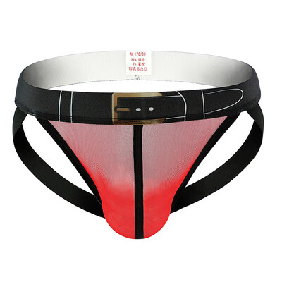 

Mens Super Thin Transparent Jockstrap Boxer Briefs Shorts Bulge Pouch Underpants