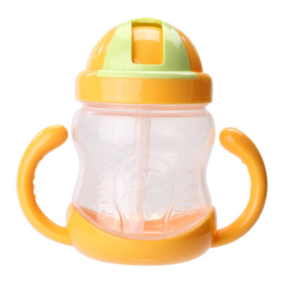 

Double Handle Baby Trainer Cup Baby Straw Type Cup Baby Straw Cup 280ml