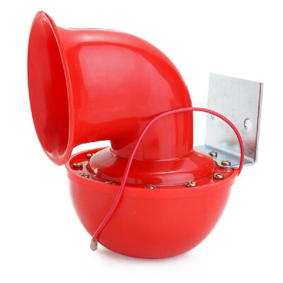 

Loud 200DB 12V24V Red Electric Bull Horn Air Horn Raging Sound For Car Motorcycle Truck Boat