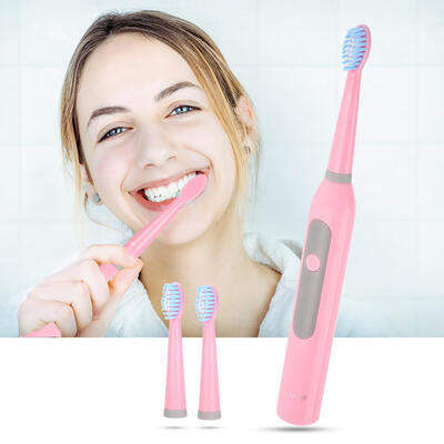 

Electric Tooth Brush Battery Sonic Waterproof Replacement Brush Head Teeth Cleaning Tool Teeth Cleaning Brush Sonic Tooth Brush