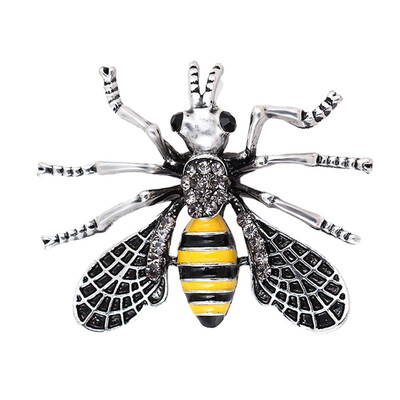 

Fashion trend vintage honeybee brooch Enamel Bee Brooches Insect Brooch Cute Small Badges Fashion Jewelry Price
