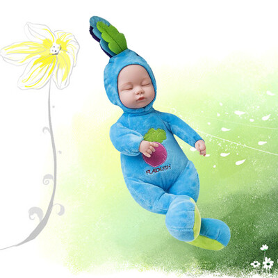 

Tailored Fruits Simulation Sleep Cute Baby Comforting Baby Rubber Doll Toy