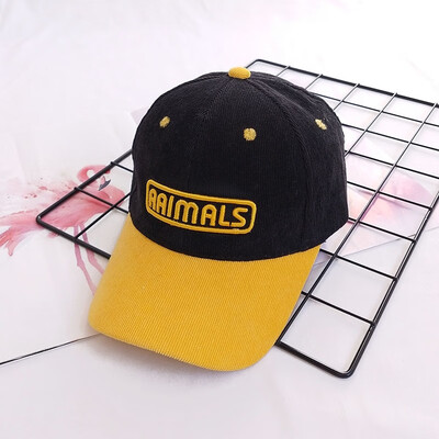 

Childrens hat autumn&winter 2019 new girls spelling color cap fashion Korean version of the wick velvet baby baseball cap