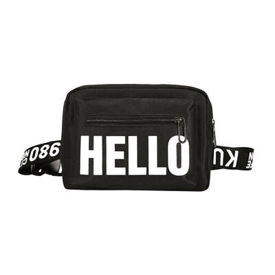 

Fashion Women Letter Print Shoulder Waist Fanny Chest Bag Crossbody Bags