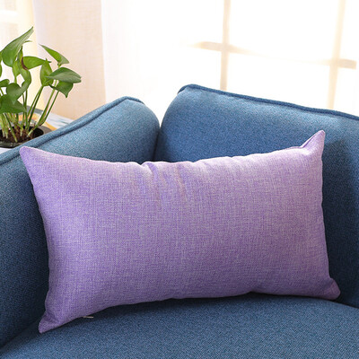 

〖Follure〗Rectangle Cushion Cover Silk Throw Pillow Case Pillowcase