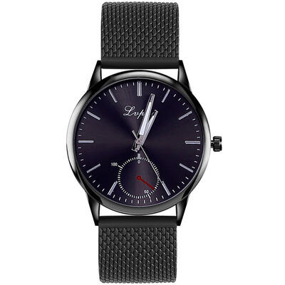 

reloj mujer Fashion Minimalist Watch Womens Mesh Band Stainless Steel Analog Quartz Wristwatch Lady Luxury Rose Watches