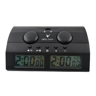 

Chess Clock Professional Multifunctional Digital Chess Timer Count Up Down Timer Game Timer with Bouns&Delay PQ9902C