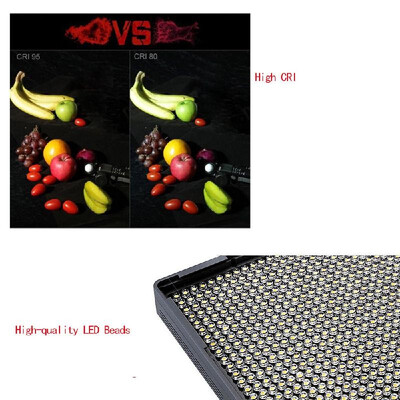 

Aputure Amaran HR672S 672pcs LED Video Light CRI95 Light Panel with F970 Batteries Wireless Remote Control for Nikon Canon Pentax