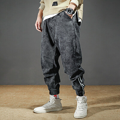 

Gobestart Mens New Fashion Casual Outdoors Solid Work Trousers Multi-pocket Pants
