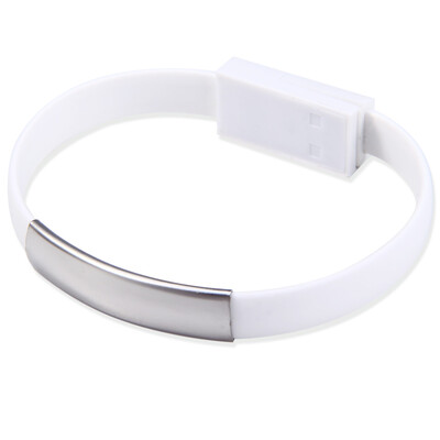 

Fashion Bracelet Noodle Data Transfer Charging Cable Micro USB to USB