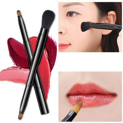 

〖Follure〗Scalable Two Heads Make Up Brush Lip Brush Lipstick Gloss Wands Applicator Make