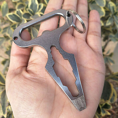 

〖Follure〗Outdoor Portable Gadgets Screwdriver Bottle Opener Survival Multifunction Tool