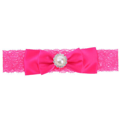 

Korean Baby Fashion Kids Girls Photography Lace Bowknot Headband Hair Band