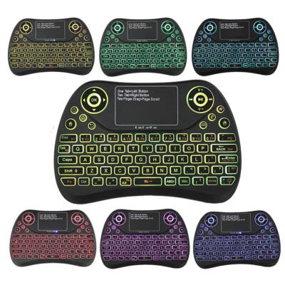 

Mini 24G Wireless Keyboard Air Mouse Backlight Remote Control w Touchpad