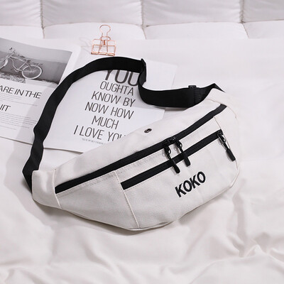 

Tailored Men And Womens Fashion Sport Waist Pocket Bag Single Shoulder Bag Hasp Bag