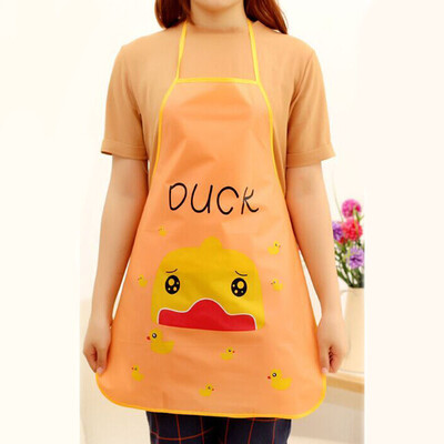 

Siaonvr Women Waterproof Cartoon Kitchen Cooking Bib Apron BU