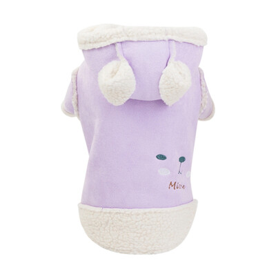 

Pet Dog Warm Hoodie Clothes For Small Medium Dogs Yorkshire Schnauzer Warm Winter Pet Puppy Coat Jacket Clothing