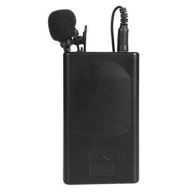 

VHF Stage Wireless Lavalier Clip Headset Microphone FM Transmitter Receiver