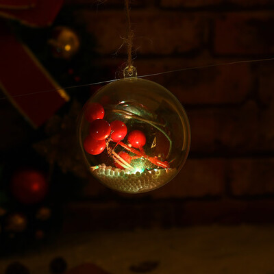

〖Follure〗Christmas Tree Pendant Hanging Home Ornament Christmas Decoration Ball Light
