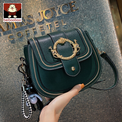 

New bag womens bag 2019 new trendy texture Korean version of fashion single - shoulder bag air - lap satchel