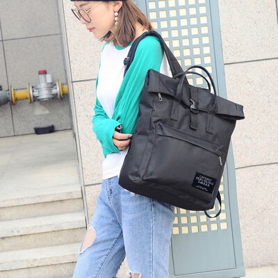 

Tailored Womens Fashion Nylon Handbag School Bag Travel Backpack Bag BK