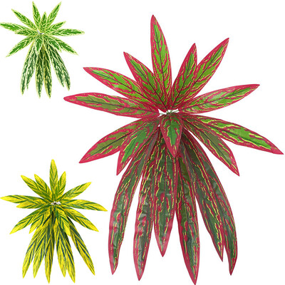 

Artificial Plant Leaf Flower For Home Room Parties Decoration Optional Colors