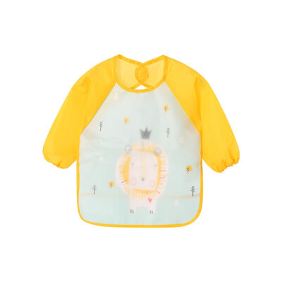 

Waterproof EVA Full Sleeve Bibs Children Apron Long Sleeve Feeding Bibs Kids Eating Breastplate Kid Baby Cloth Stuff