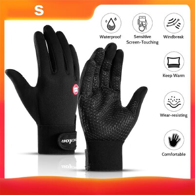 

Kyncilor Winter Outdoor Gloves Anti-Skidding Screen-Touching Warm-Keeping Gloves Cold Weather Windproof Cycling Riding Skiing Spor