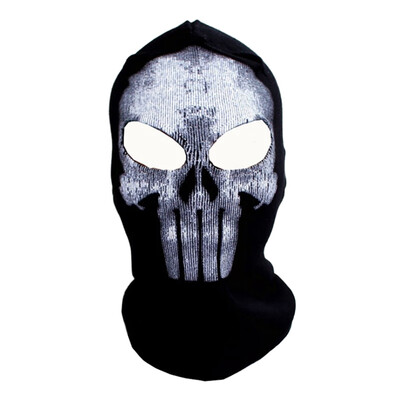 

3D Skull Motorcyclist Full Face Mask Hat Helmet Ski Mask Halloween Ghost Death Cycling Mask