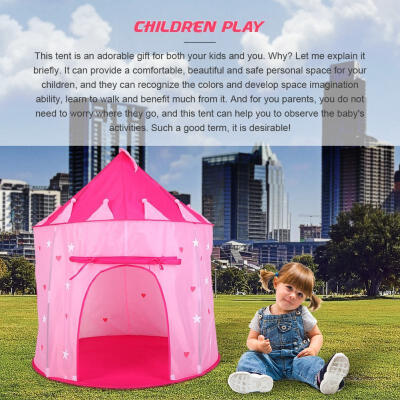 

Greensen Hot Portable Children Kids Princess Play Tents Girls Boys Indoor Outdoor Game Tent Toy