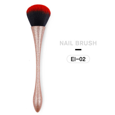 

1 PC Handle Makeup Blush Brush Cosmetic Foundation Blush Brush Eyeshadow Loose Powder Makeup Tool