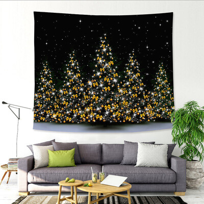 

Tailored Xmas Art Home Wall Hanging Tapestry Wall Ornamentation Christmas Wall Decor