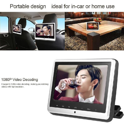 

101 Inch CPT Screen Car Headrest DVD Player Touch Button Monitor 1080P Video Decoding USB SD DVD Port
