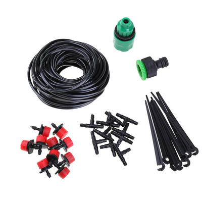 

DIY Automatic Drip Irrigation Set Garden Plants Watering Hose Fittings Kit