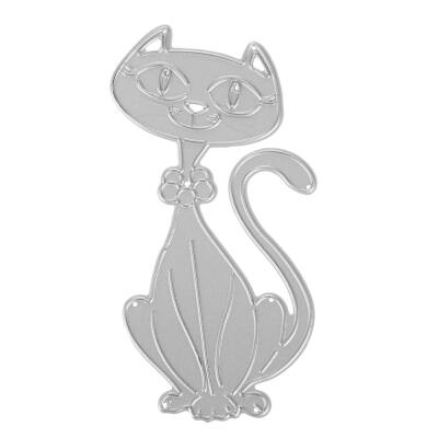 

Lovely Cat DIY Cutting Dies Stencils Scrapbooking Embossing Album Card Gift