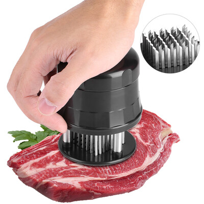 

Meat Tenderizer Needle56 Needles Stainless Steel Blade Steak Beef Pork Meat Tenderizer BBQ Tools Steak Tenderizer