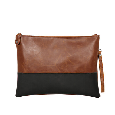 

Retro Crazy Horse PU Handbag Korean version Handbag for Men&Women iPad Handbag for Men