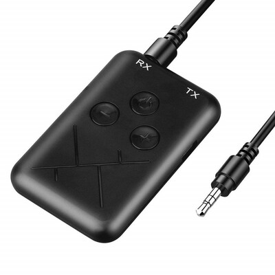 

2 in 1 Bluetooth 42 Transmitter Receiver 35mm Wireless Stereo Audio Adapter ES