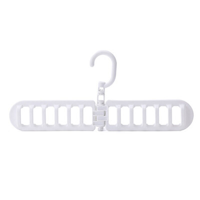 

Magic Clothes Hanger Organizer Rotate Anti-skid Folding Hanger Multifunction New