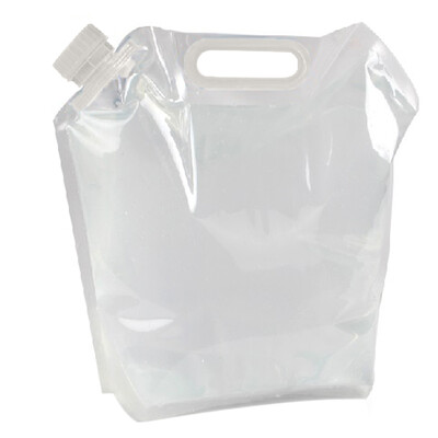 

Portable Folding Clear Water Bag Camping Survival Kit Supply 5L